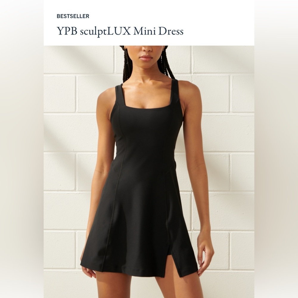 YPB sculptLUX Mini Dress - Size Small (Black)